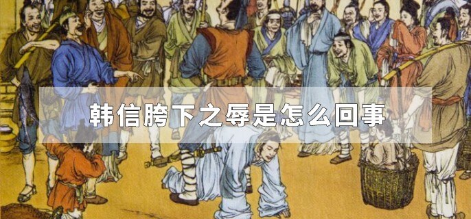 韩信胯下之辱是怎么回事