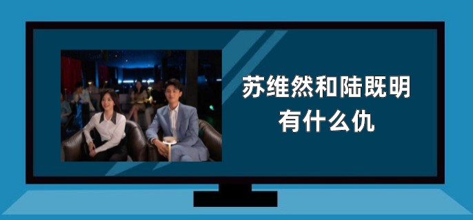 苏维然和陆既明有什么仇