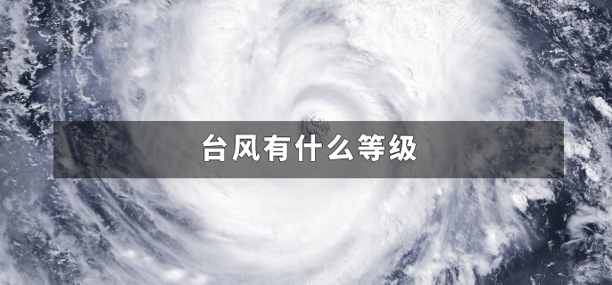 台风有什么等级
