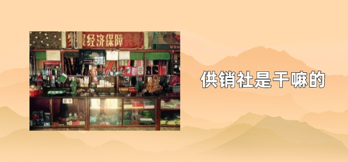 供销社是干嘛的