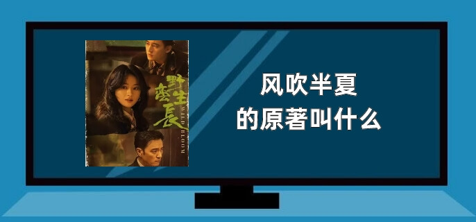 风吹半夏的原著叫什么