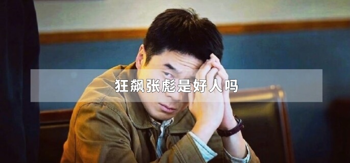 狂飙张彪是好人吗