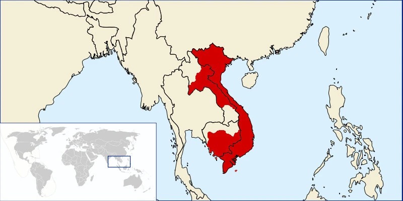 越南全盛时期的版图